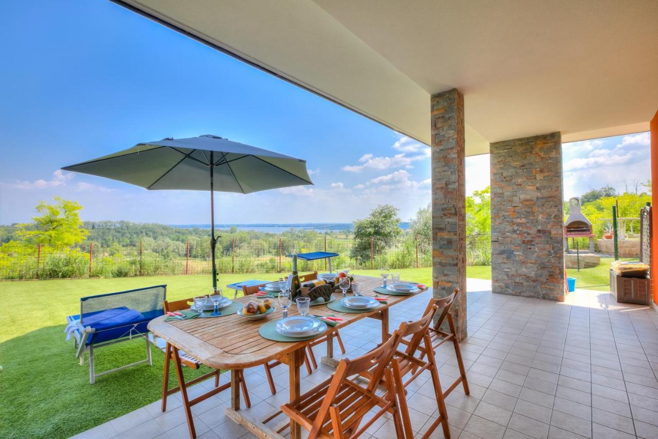 Villa Teresa Apt Lake Garda View - Happy Rentals 索亚诺·德尔·拉戈 外观 照片