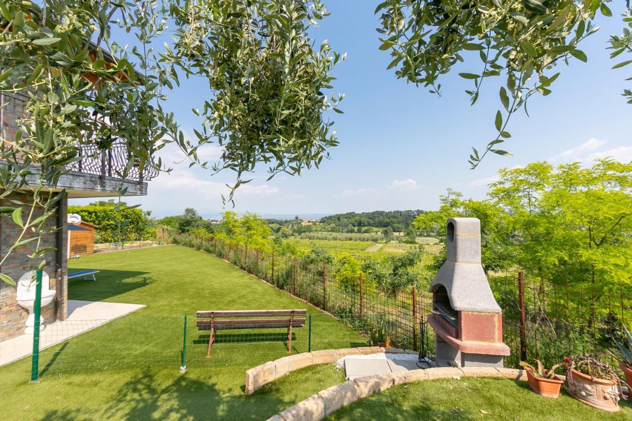 Villa Teresa Apt Lake Garda View - Happy Rentals 索亚诺·德尔·拉戈 外观 照片